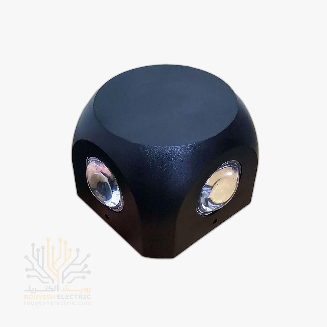 چراغ دکوراتیو چهار طرفه4وات کد ایران 42  ایران مهر
