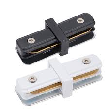 رابط ریل (pvc) 180درجه بدنه سفید و مشکی