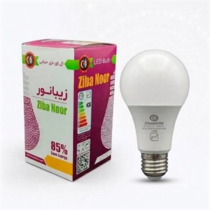 لامپ  حبابی 15 وات  LED زیبانور
